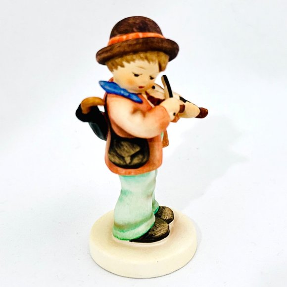 Goebel Hummel Little Fiddler 2 4/0 MIniature Hummel TMK-6 (1984) - Picture 2 of 8
